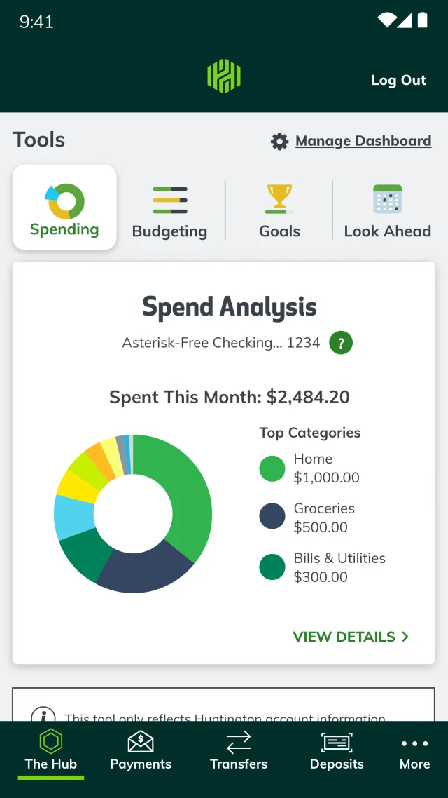 Huntington Mobile Banking - Screen 4