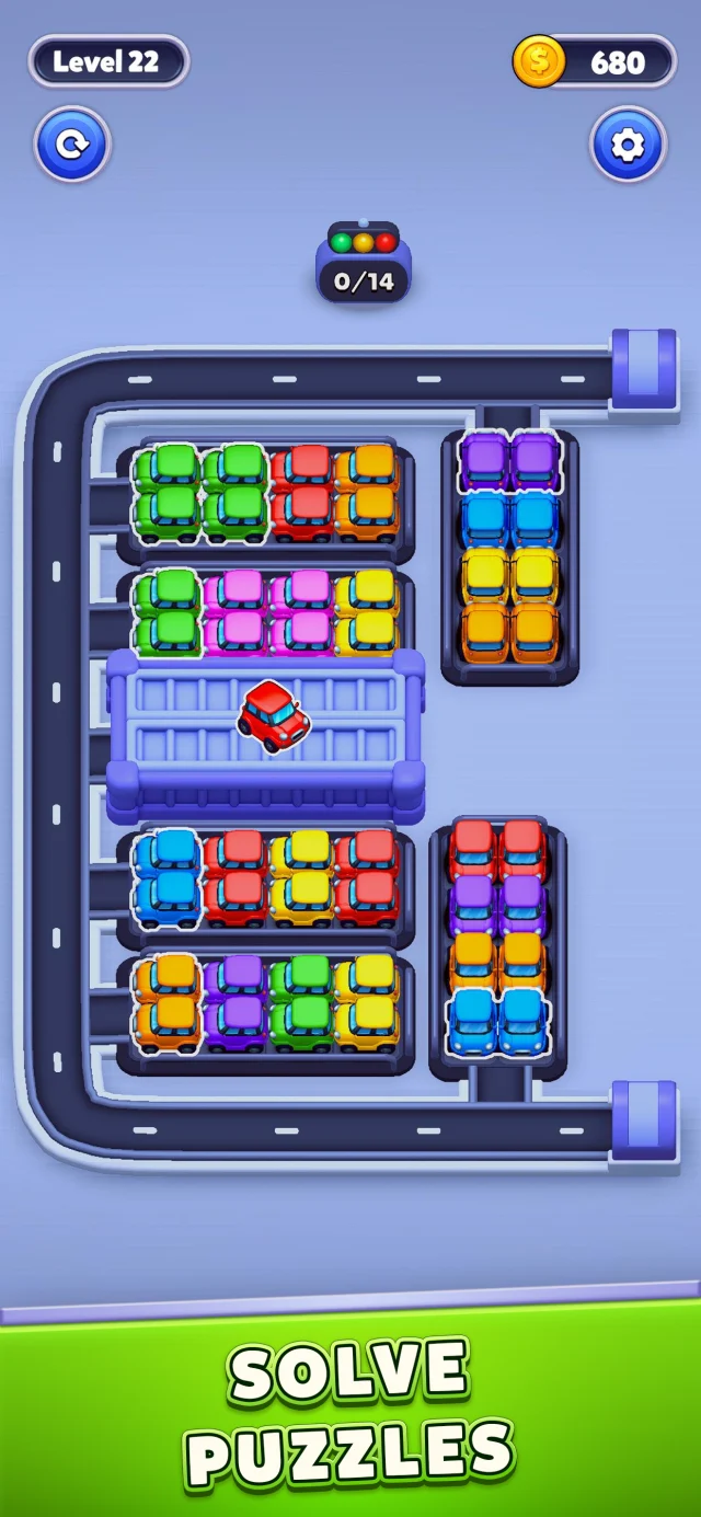 Car Sort: Color Puzzle - Screen 6