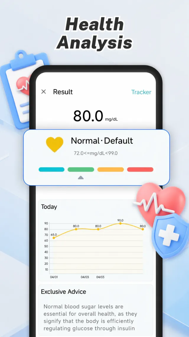 BP Care - Pressure & Sugar - Screen 4