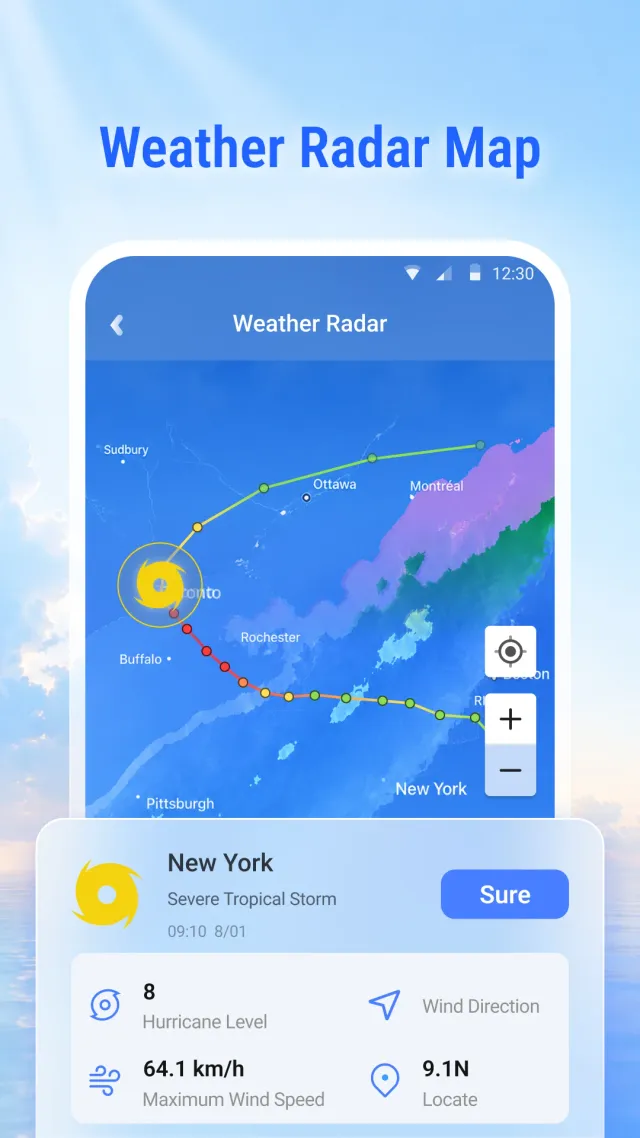 Live Weather: Forecast & Radar - Screen 4