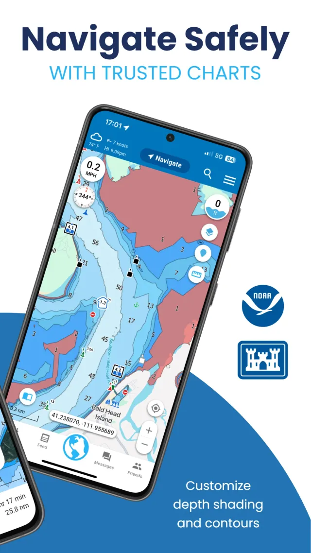 Argo - Boat Navigation App - Screen 2
