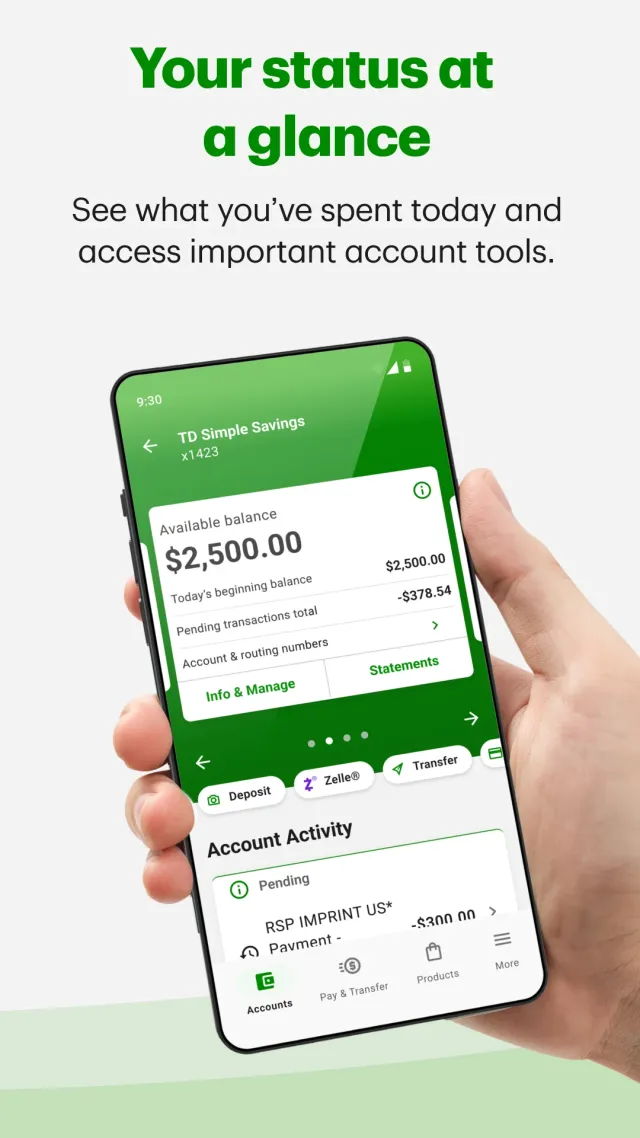 TD Bank (US) - Screen 3