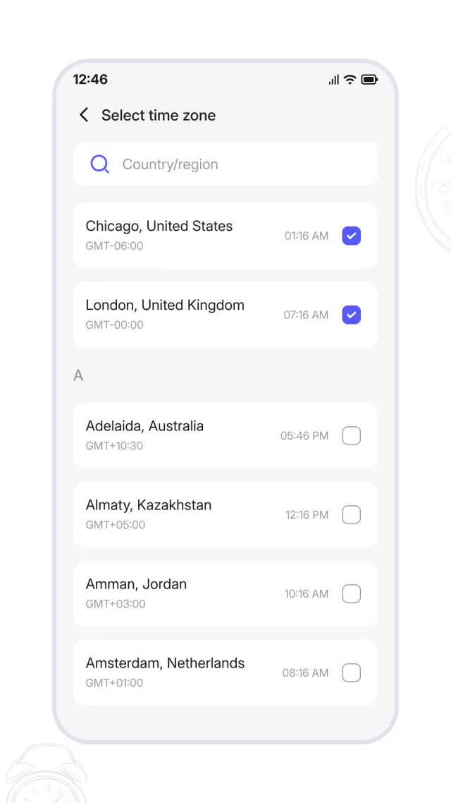 Alarm Clock - Screen 4