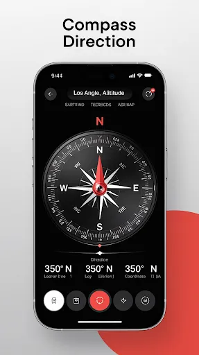 Compass app - Accurate Compass - Screen 2