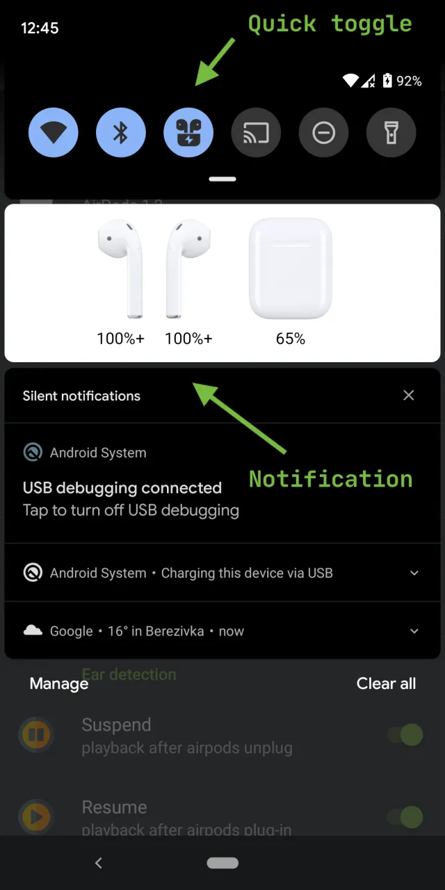 AndroPods - Airpods on Android - Screen 5