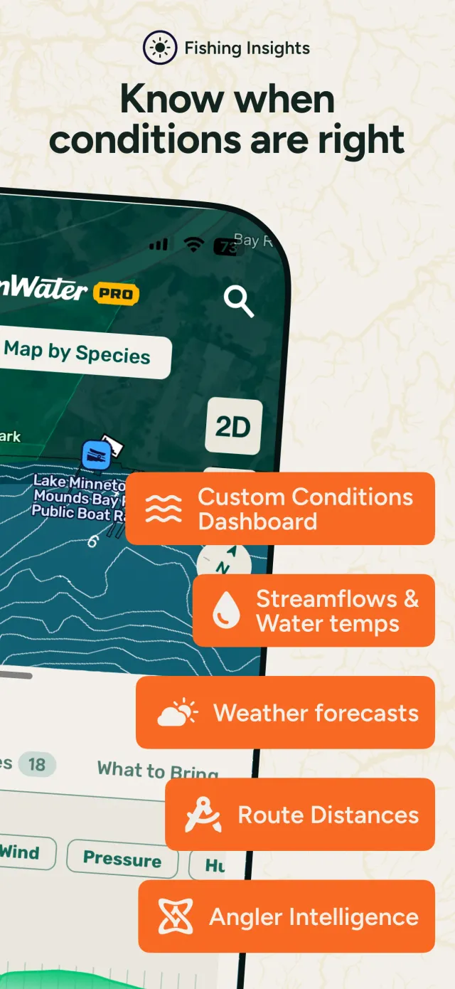 onWater Fish - Fishing Spots - Screen 3