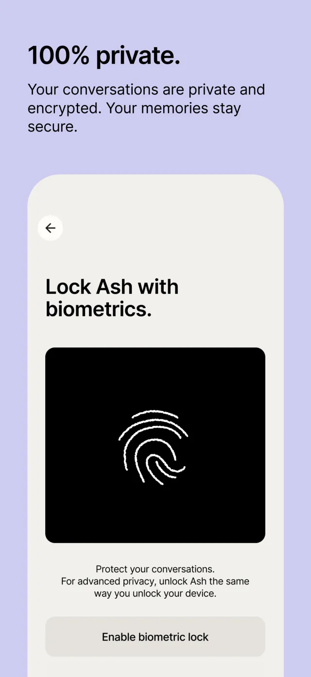 Ash - AI for Mental Health - Screen 3