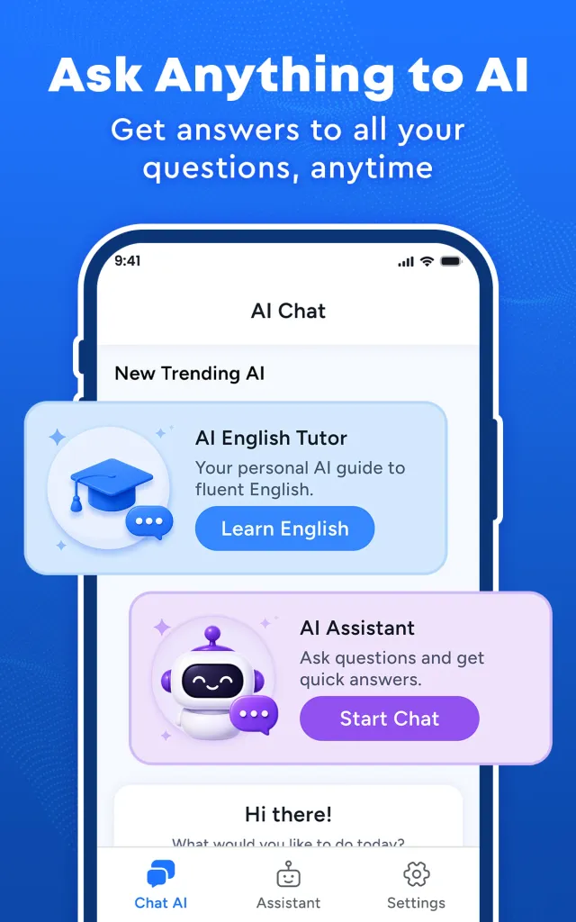 AI Chat: AI Ask, Chat with AI - Screen 1
