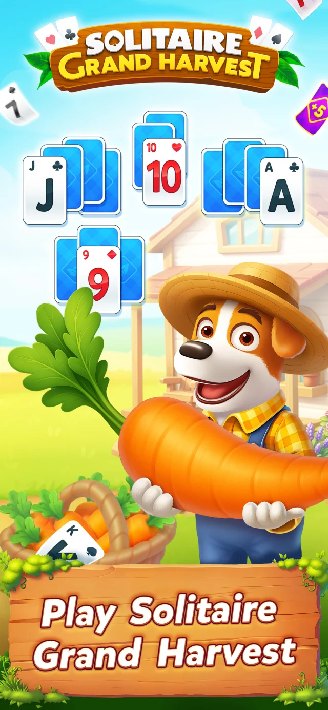 Solitaire Grand Harvest - Screen 1