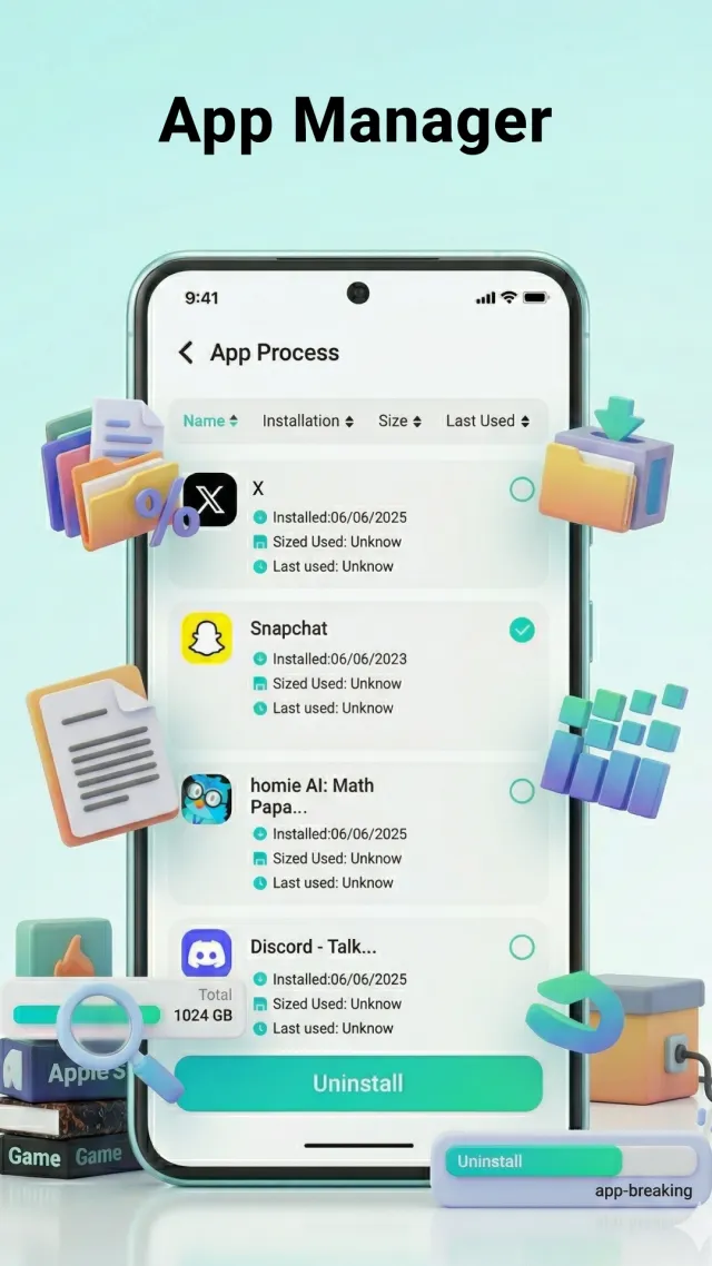 CelerClean: Cleanup Tools - Screen 4