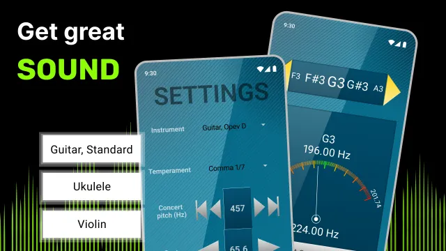 Perfect Guitar Tuner - Screen 2
