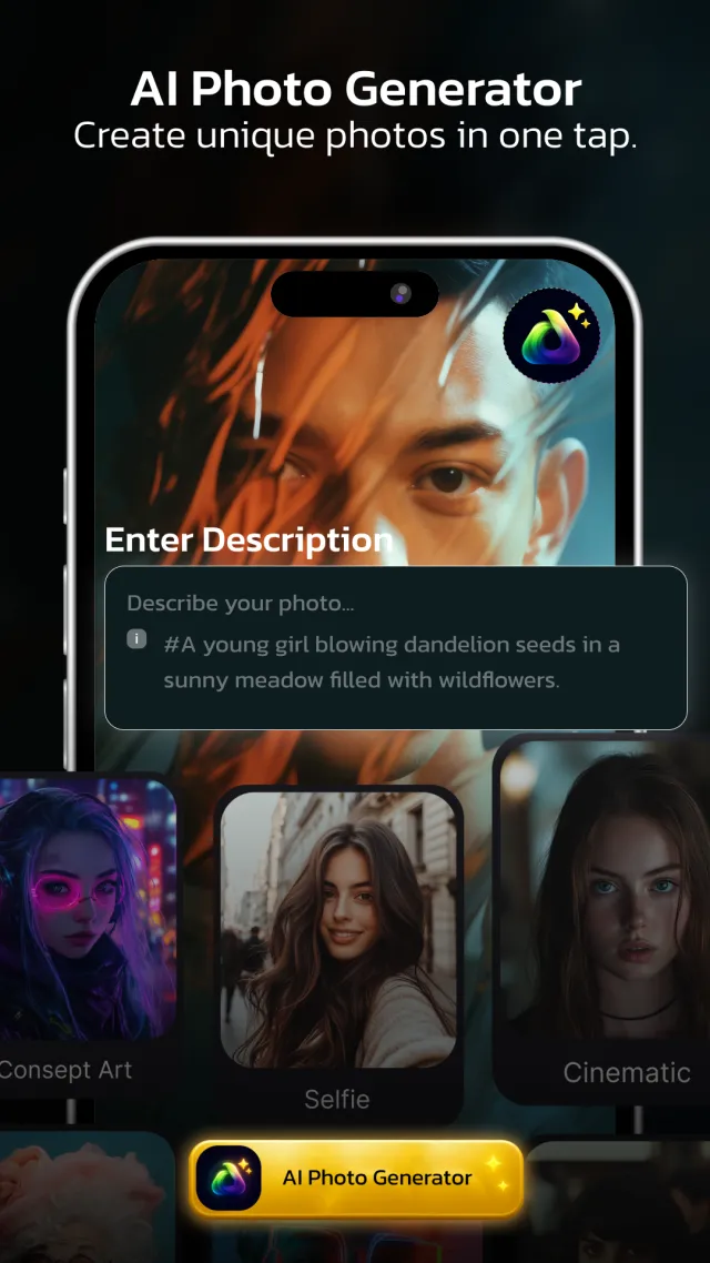 AI Photo Generator－Enhance Pic - Screen 1