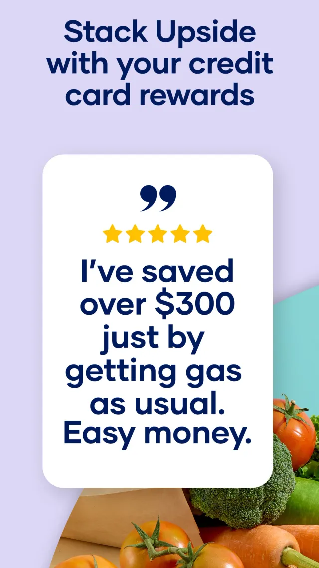 Upside: Gas & Food Cash Back - Screen 7