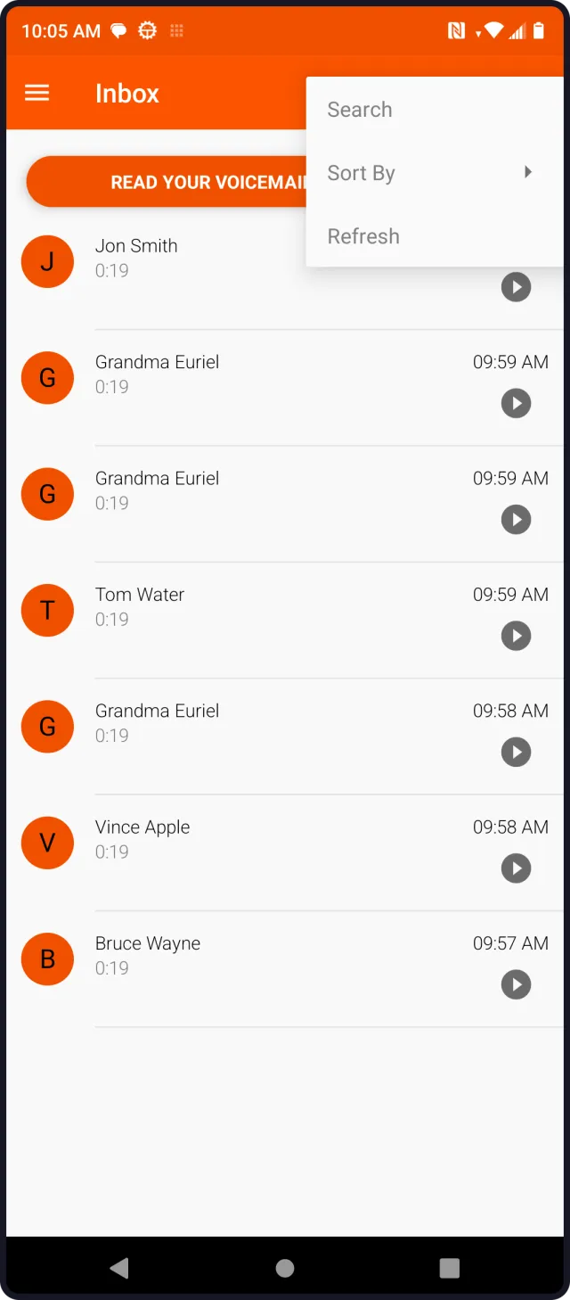 Boost Visual Voicemail - Screen 5