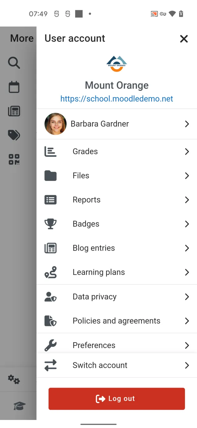 Moodle - Screen 7