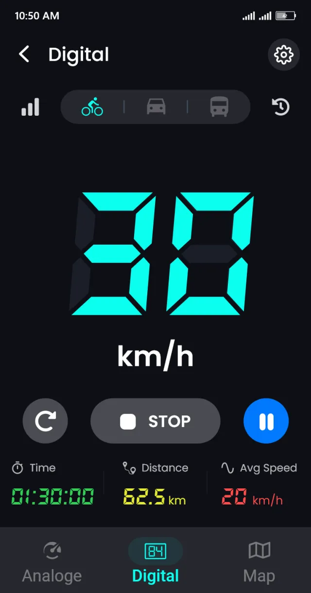 Speedometer - Odometer App - Screen 1