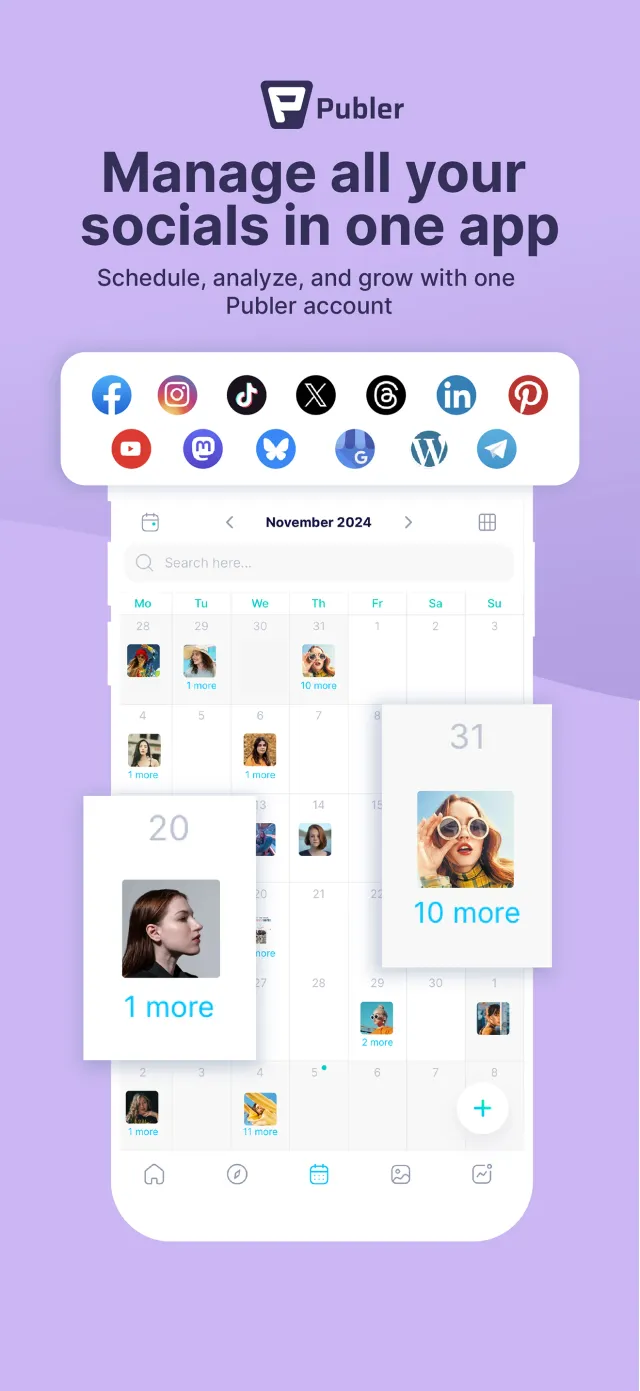 Publer: Social Media Tools - Screen 2