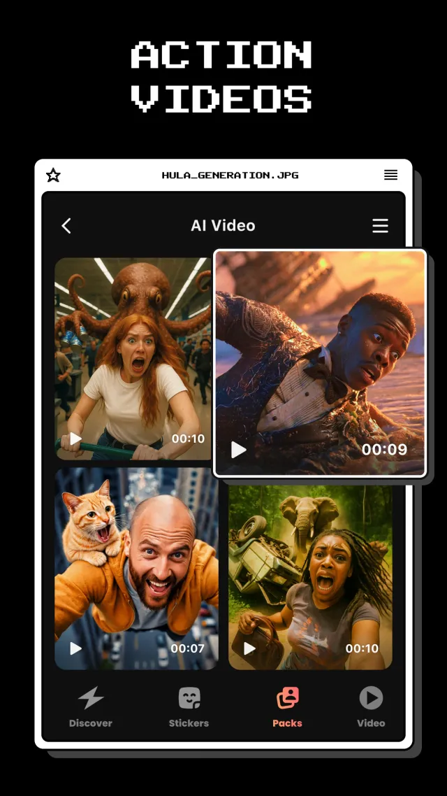 Hula - AI Video Generator - Screen 5