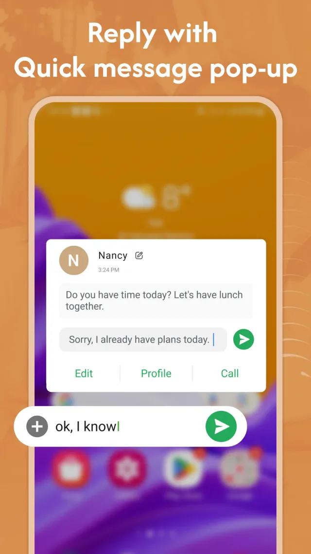 Messages: SMS + Messengers - Screen 8