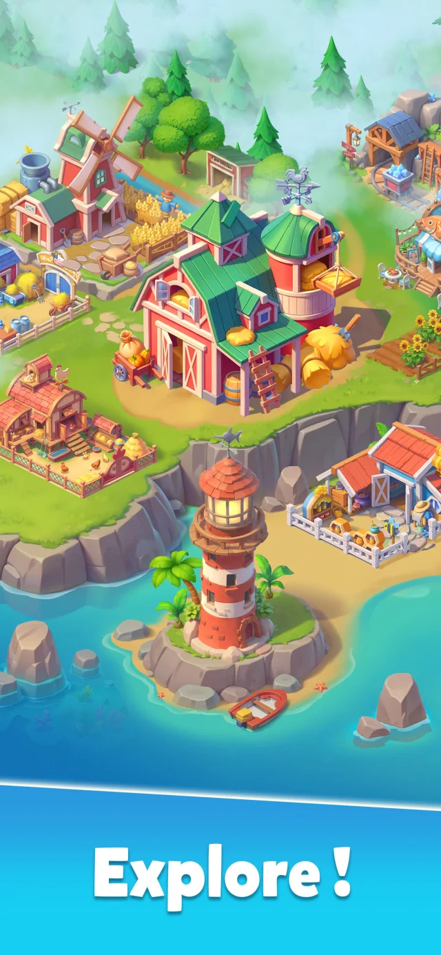 Family Farm Merge - Screen 2