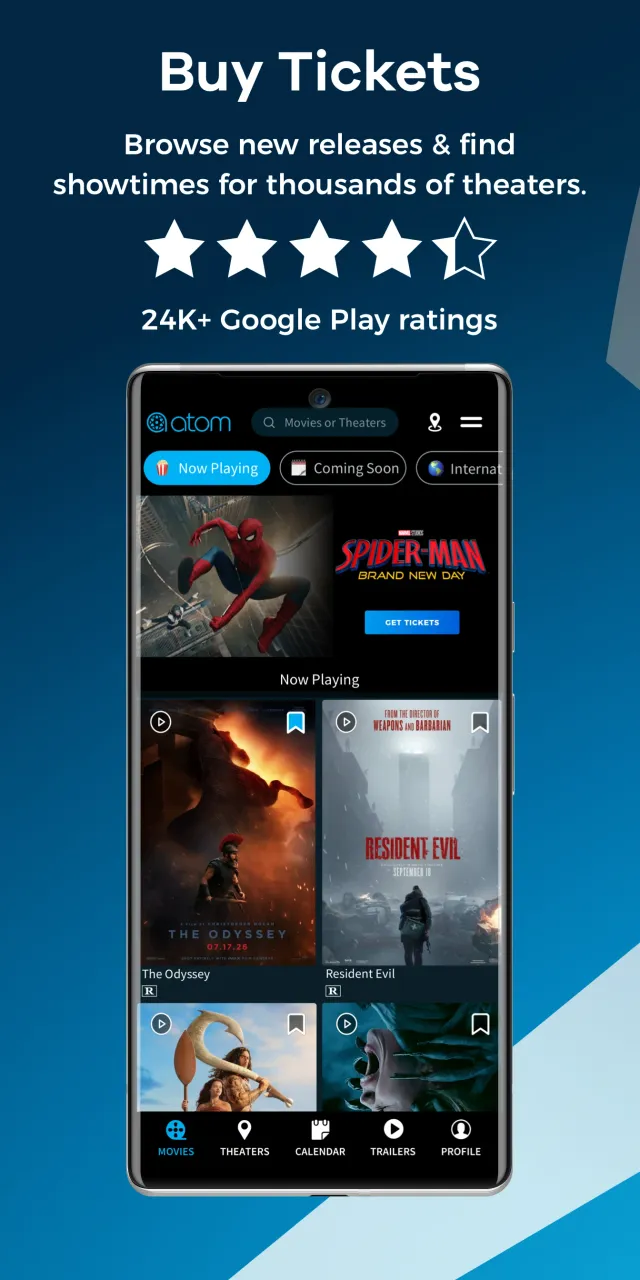 Atom - Movie Tickets & Times - Screen 1