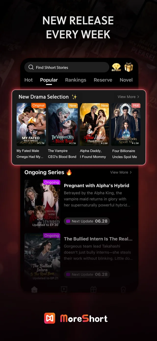 MoreShort - Dramas & Stories - Screen 7