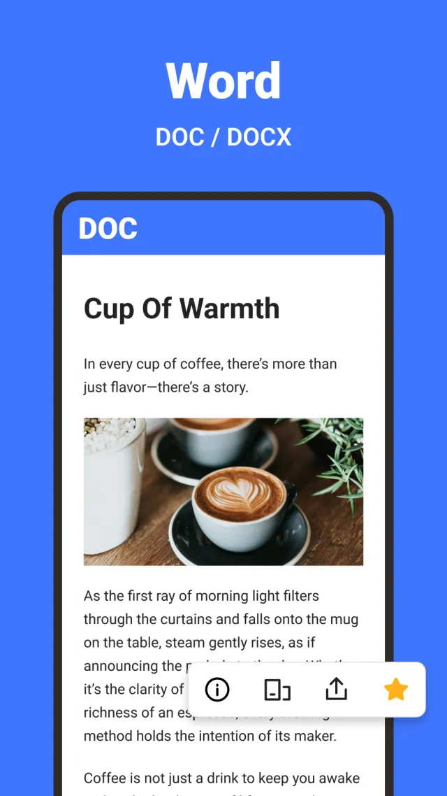All Document Reader: PDF/Word - Screen 3