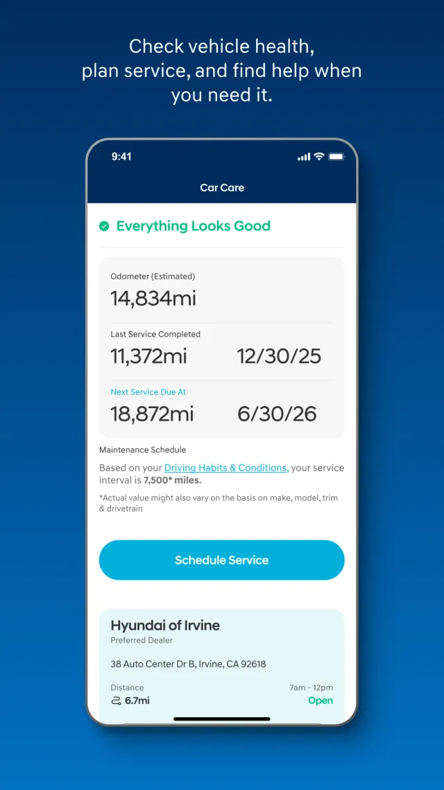 MyHyundai with Bluelink - Screen 7