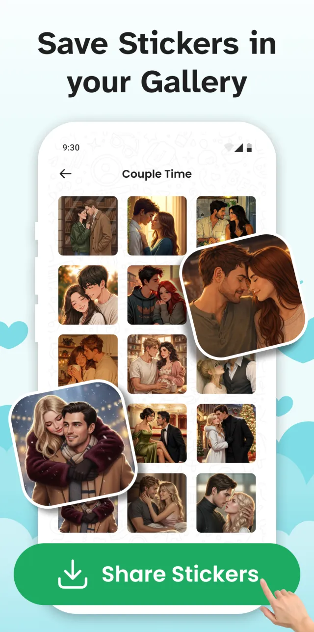 Romantic Sticker: Love Sticker - Screen 6