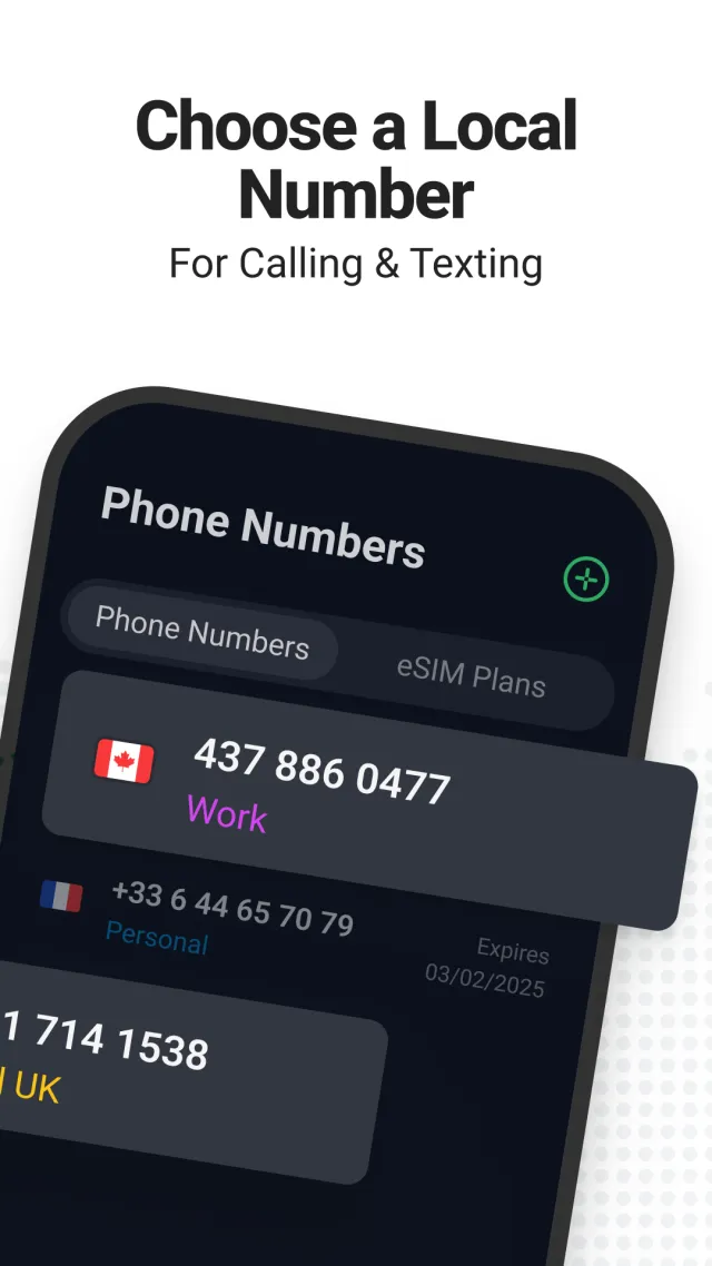Call.com: 2nd Phone Number App - Screen 2