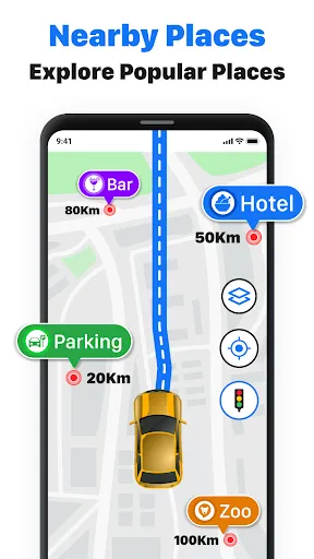 GPS Maps Navigation Directions - Screen 3