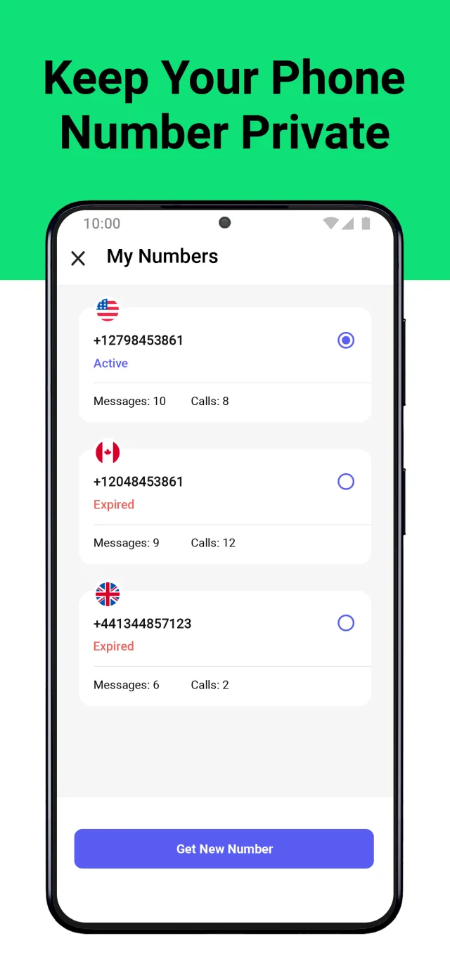 Second Phone Number - 2Number - Screen 4