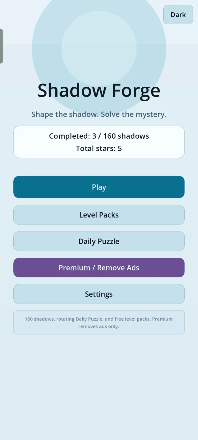 Shadow Forge: Shape Puzzle - Screen 4