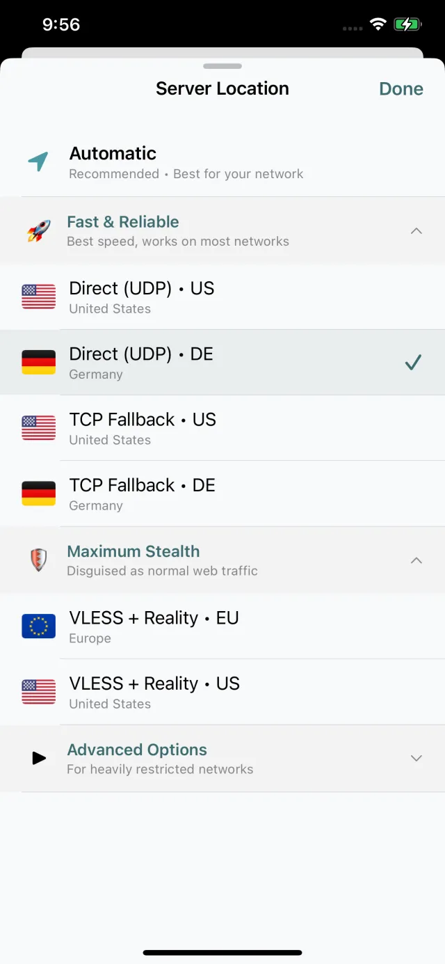 RostamVPN: Fast & Secure VPN - Screen 3