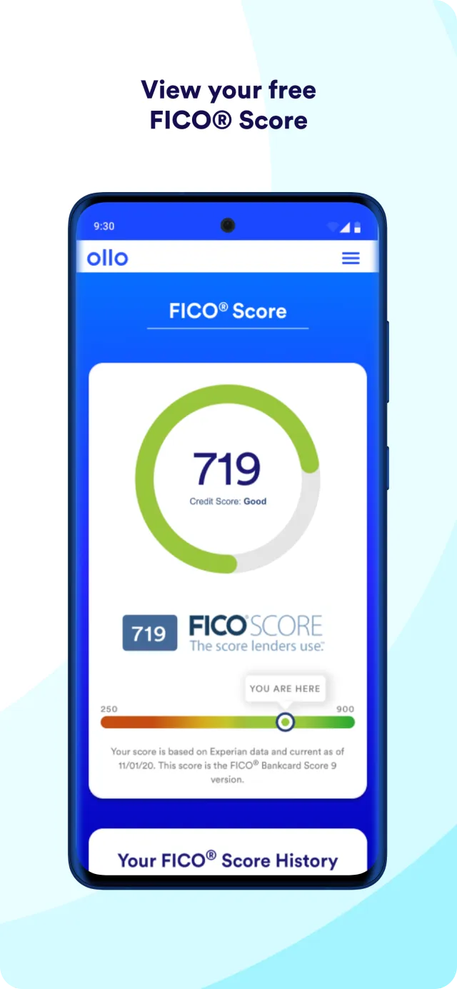 Ollo Credit Card Mobile App - Screen 7