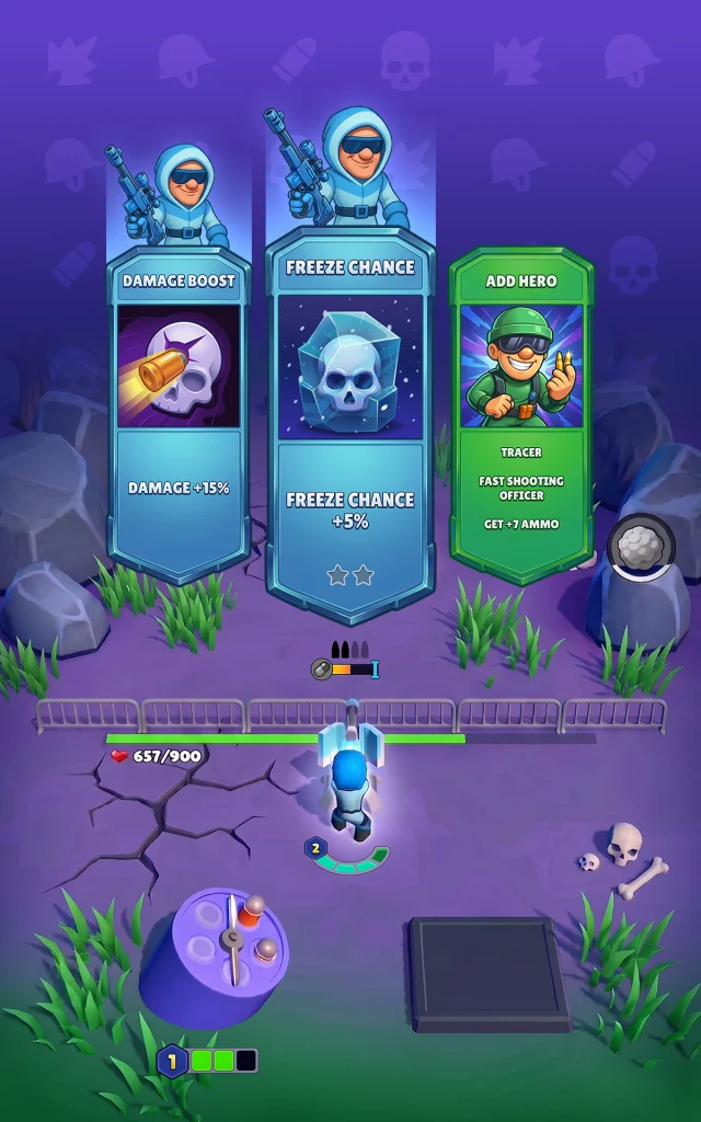 Bullet Heroes: TD RPG Shooter - Screen 8