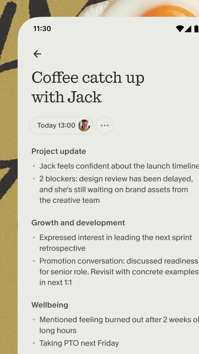 Granola - AI Meeting Notes - Screen 4
