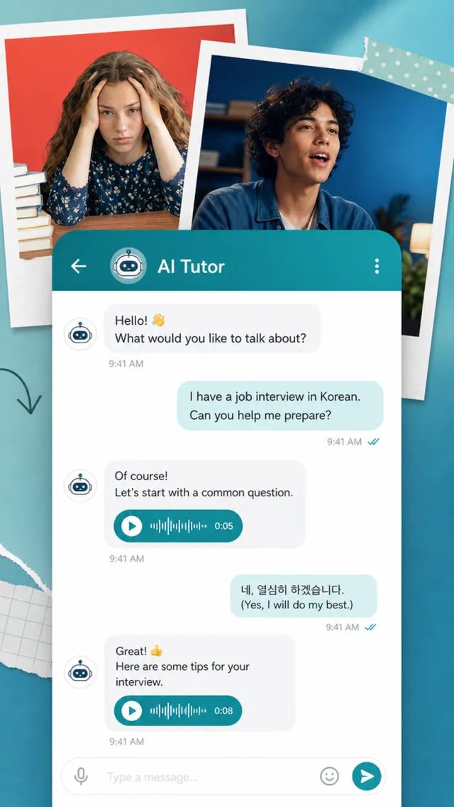 AI Language Learning & Tutor - Screen 4