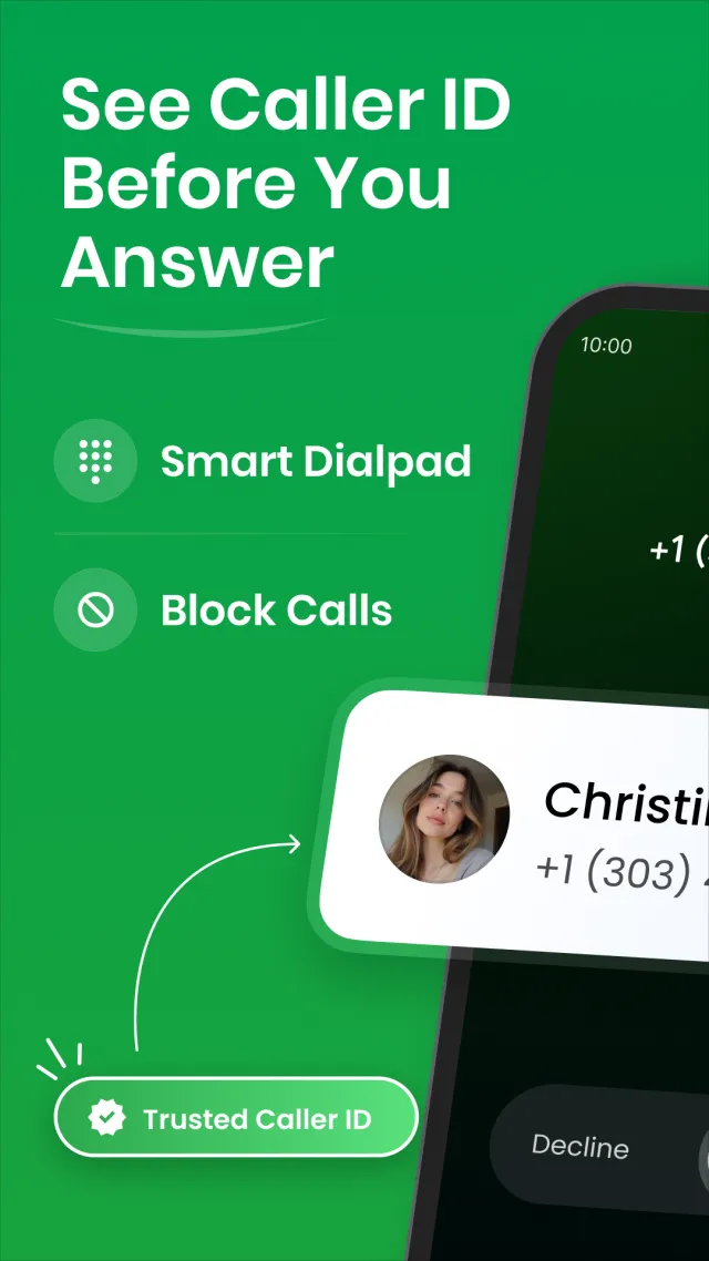 Phone App For Android - Screen 1
