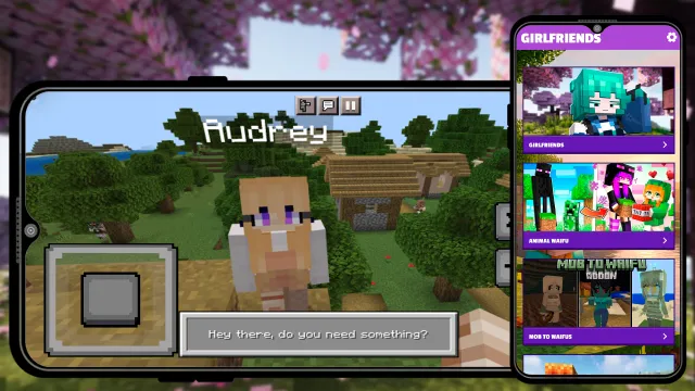 Girlfriend Mod for Minecraft - Screen 1
