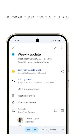 Google Calendar - Screen 3