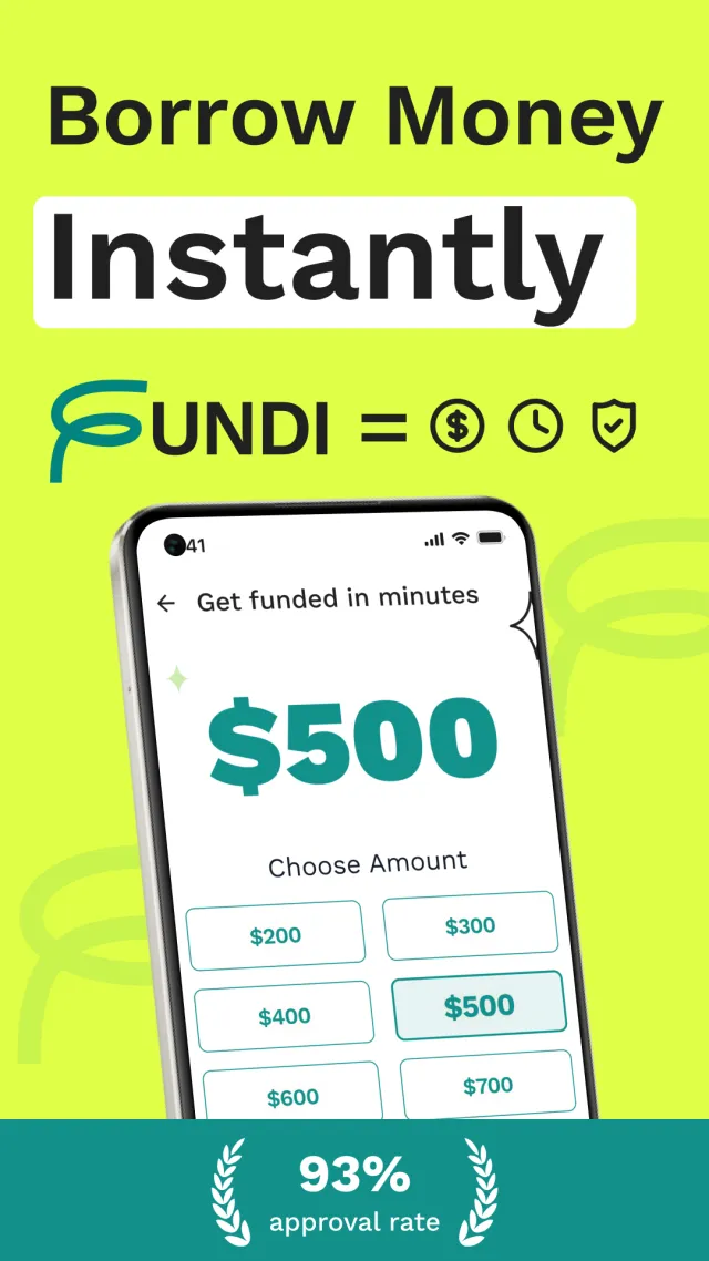 Borrow Money Instantly - Fundi - Screen 1