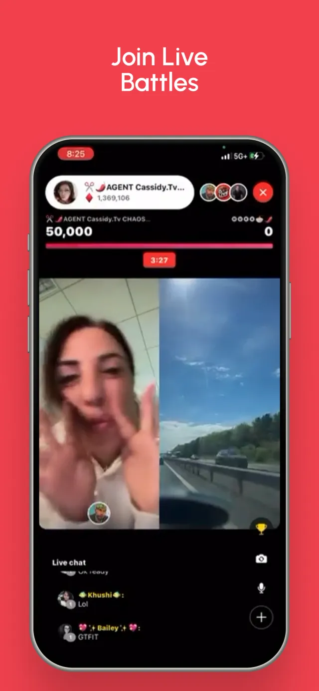 GoLive Streamers - Screen 2