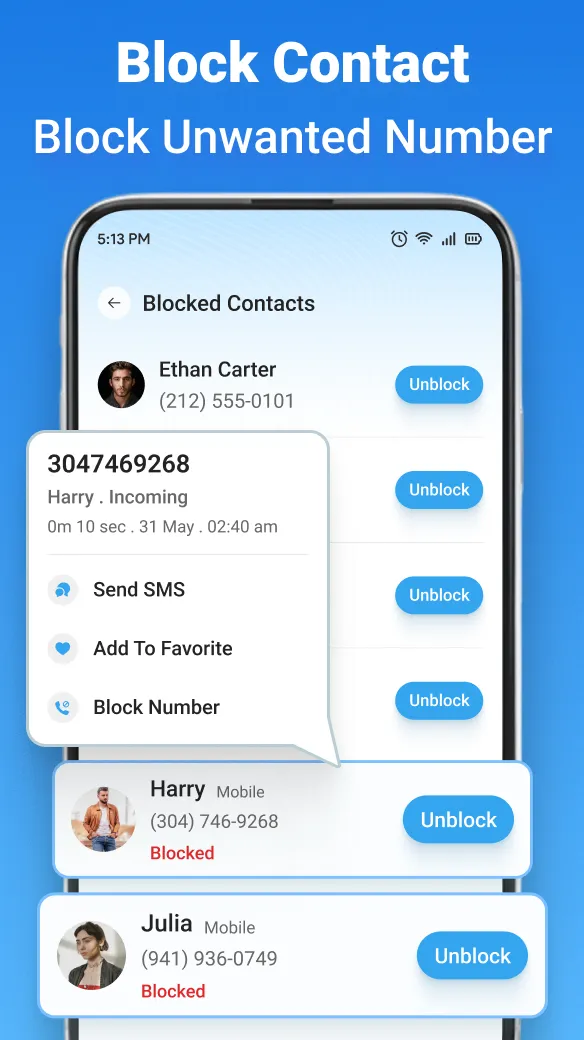Caller ID - Call SMS Blocker - Screen 7