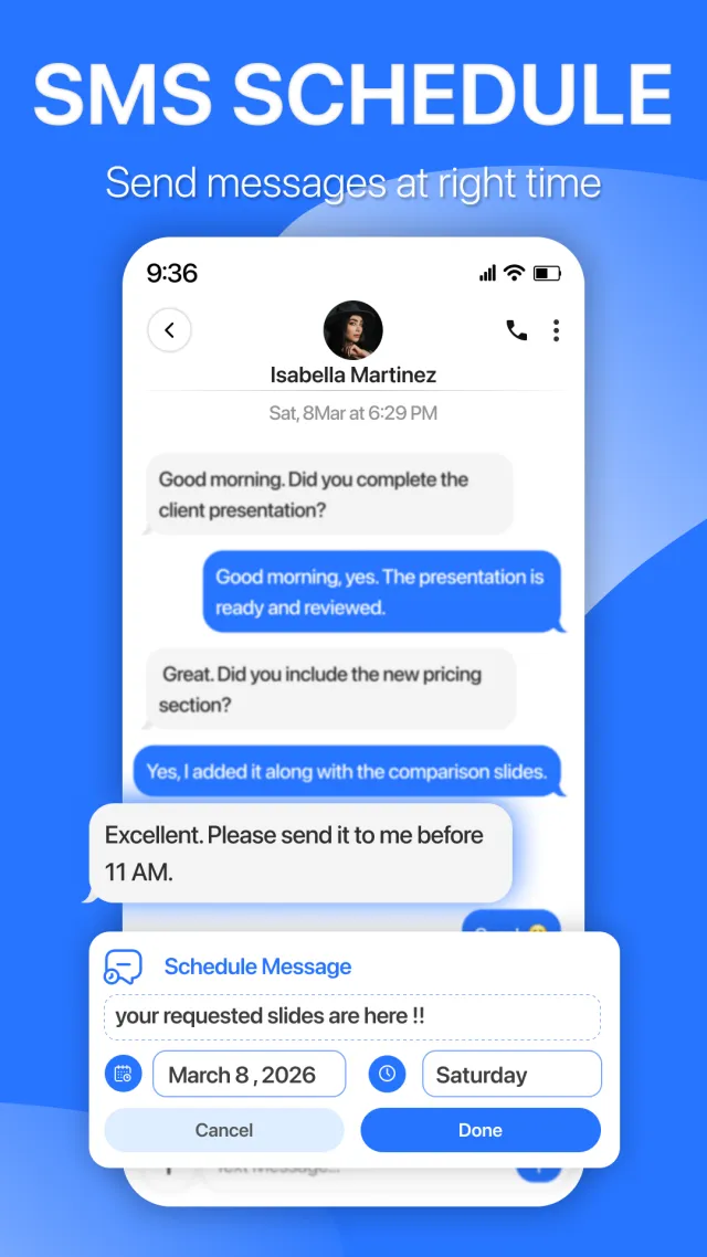 Messages - SMS, Text, Launcher - Screen 6
