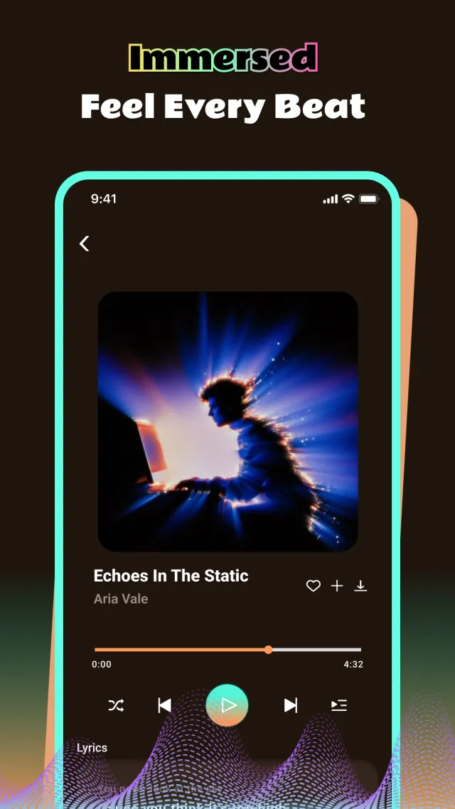 Tuneria - Music Player - Screen 2