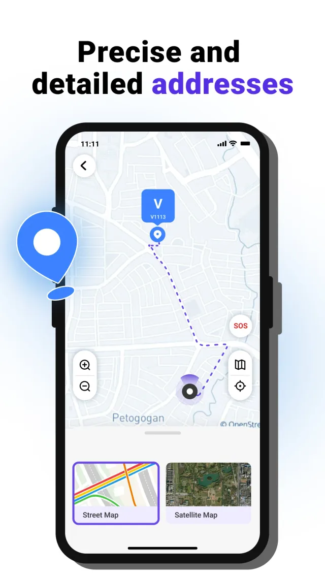 WeTrack - Location Tracker - Screen 2