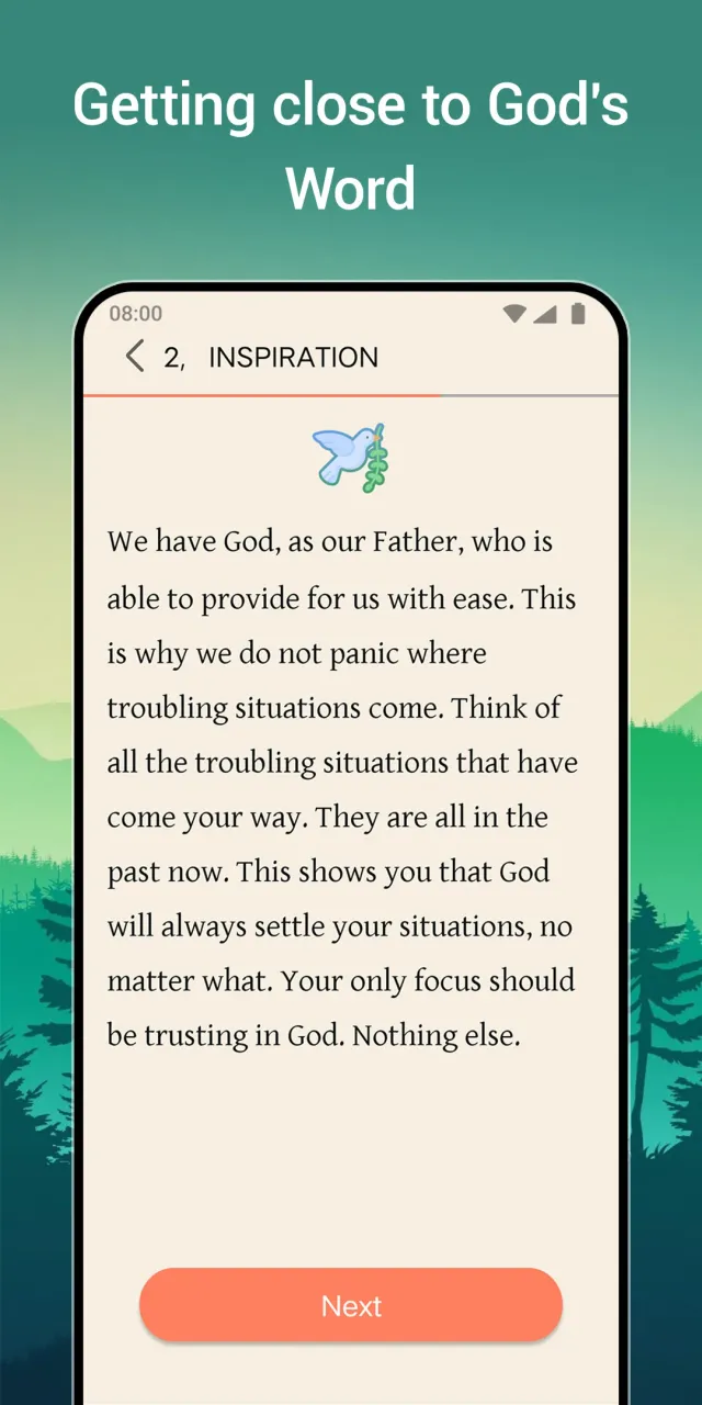 Bible Verse:Daily Pray - Screen 3