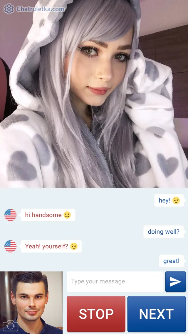 Chatruletka - Video Chat - Screen 1