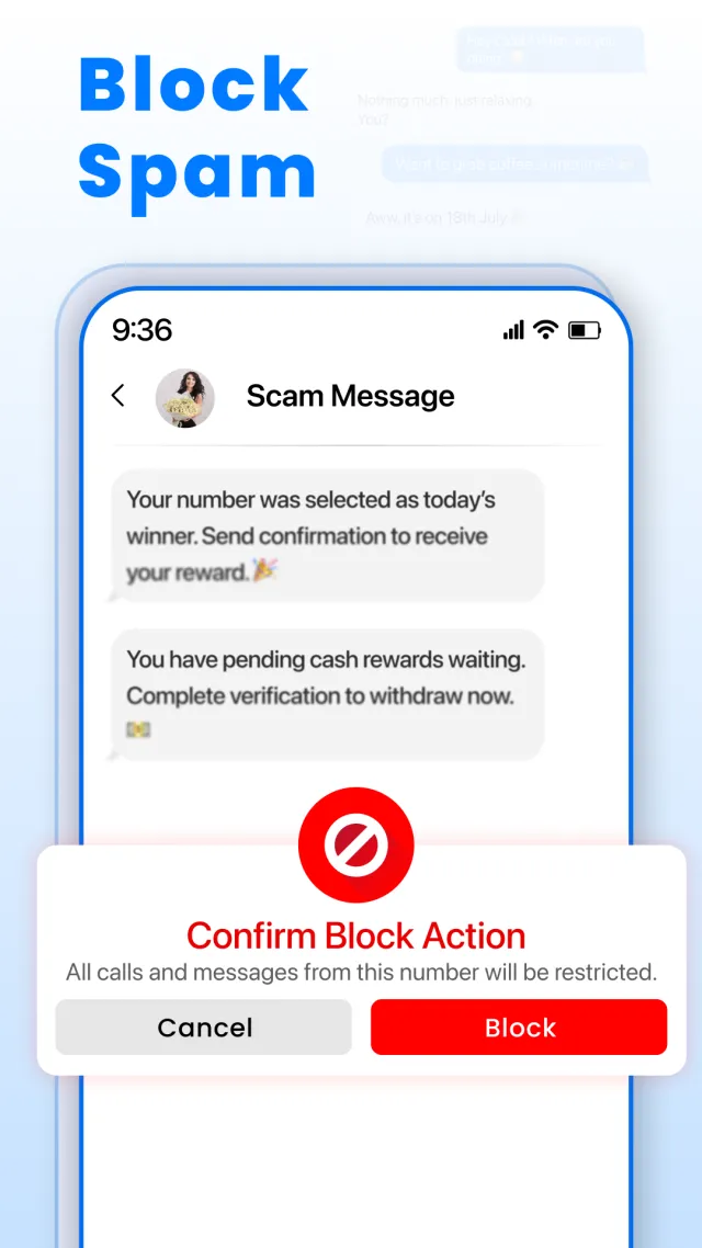 Messenger: SMS Home Launcher - Screen 4